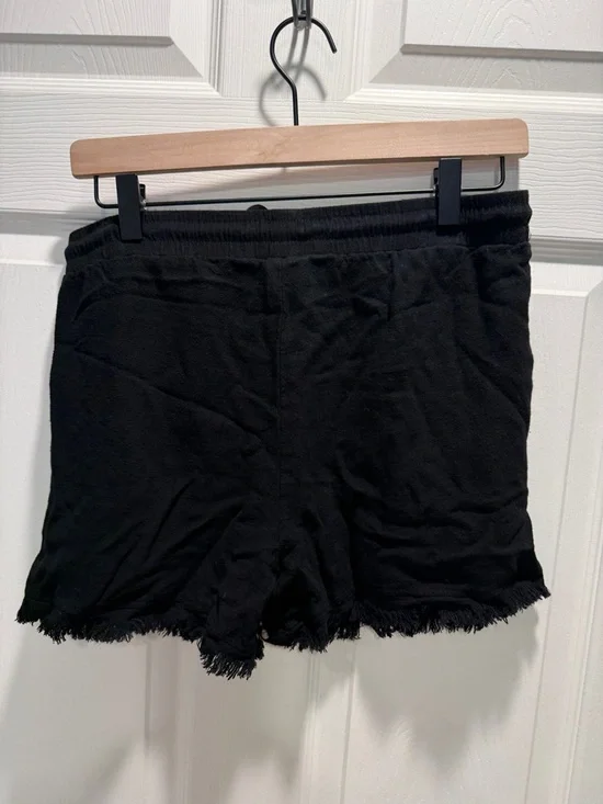 Umgee Linen blend animal print drawstring shorts with pockets-NWOT-Small - Picture 6 of 8